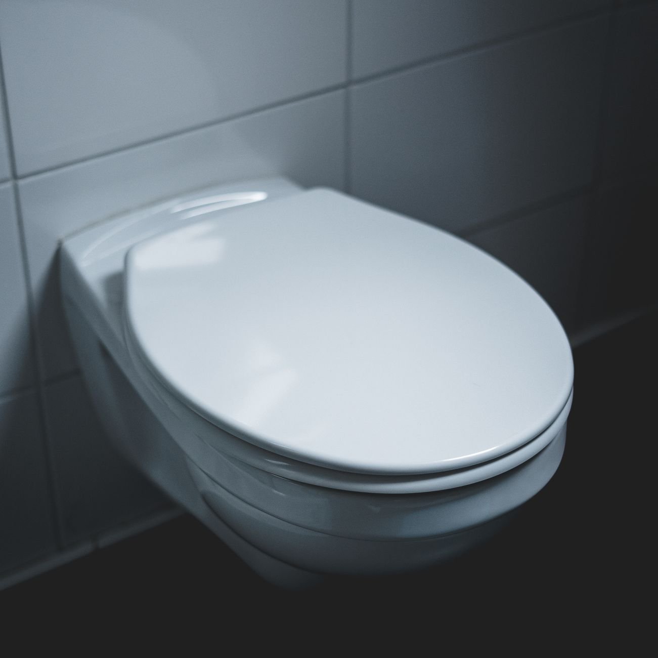 A seat that fits, on a toilet that stops running